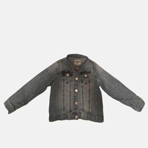 Oshkosh Denim Size 5T Girls Coat Jacket